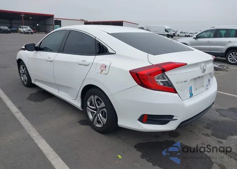 2016 Honda Civic Lx z USA, uszkodzony, nr VIN 19XFC2F58GE237000